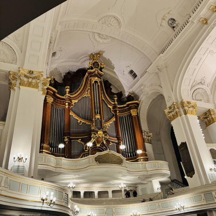 Die große Orgel im Hamburger Michel